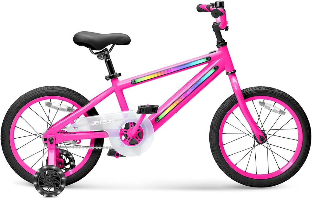 Jetson Light Rider Kids' Light-up Unisex Bike, LED Light-up Frame, 3 Different Light Modes