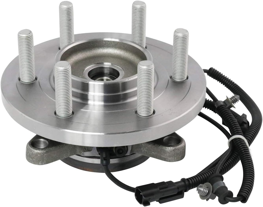 TRQ Front Left and Right Wheel Bearing and Hub Assembly Set 2 Piece Compatible with 2015-2017 Ford Expedition 4WD 2015-2017 Lincoln Navigator 4WD