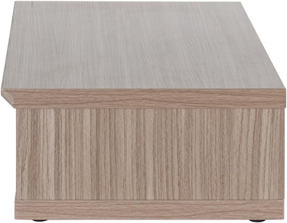 Gator Frameworks Elite Furniture Series 2U Wood Desktop Studio Rack in Driftwood Grey Finish (GFW-ELITERK-2U-GRY)