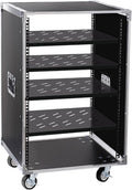 2/3/4-Tier AV Media Stand, Audio-Video Media Stand with Adjustable Shelves, Small Entertainment Center, Curved Vinyl Record Cabinet for Living Room(87cm/34.3in)