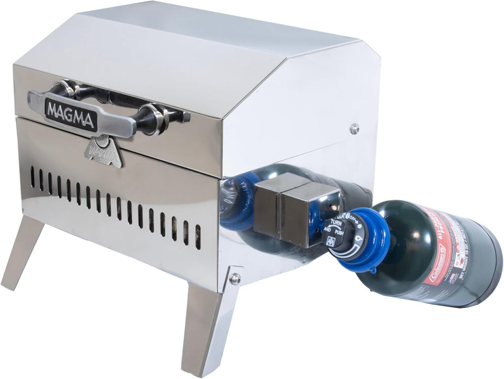 Magma C10-200 Beach Fire 9' x 12' Gas Grill | Portable Small Gas Grill | Compact Propane BBQ | Mini Outdoor Cooker