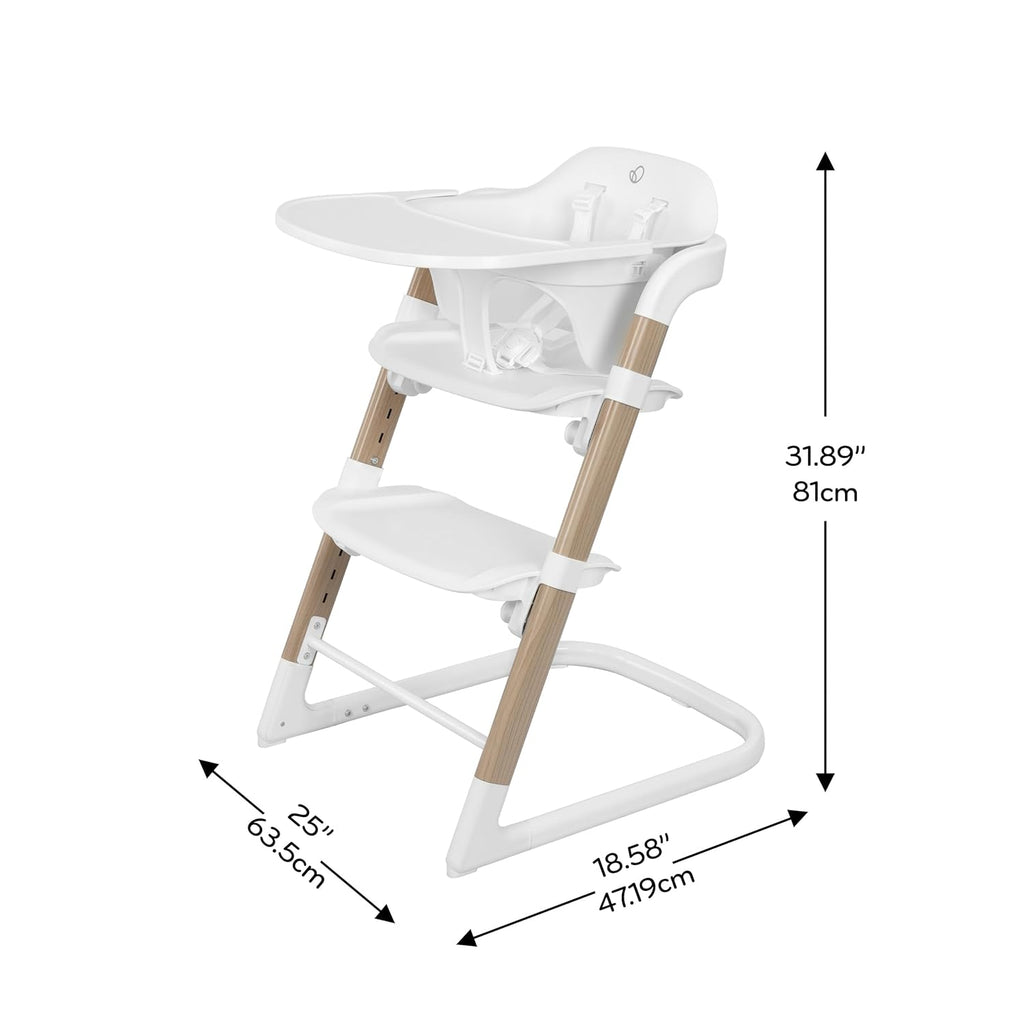 Evenflo RightSeat Multistage High Chair (Sea Salt White)