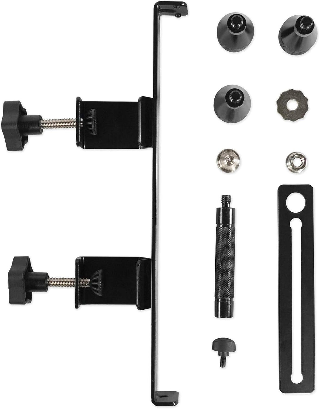 Rockville RockMix 5 Channel Pro Mixer Bundle PRO-M50 Headphones ROCKSHIELD Mic Isolation Shield RVES05 Stand + 512 Audio Warm Audio Skylight Microphone (5 Items)