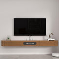 Wall Mounted TV Cabinet Floating TV Shelf Wall Shelf WiFi Router Set top box Toy Storage Shelf Display Shelf TV Board TV Wall Unit Decor Shelf Media TV Console Audio-visual Equipment Shelves 160cm