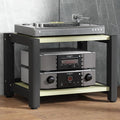 Multi-Functional HiFi Audio Rack - Adjustable 2/3/4/5 Tier Media Stand, Versatile Stereo Component Storage Cabinet for TV, Audio, Video Equipment (2 Tier - 60x50x40cm)