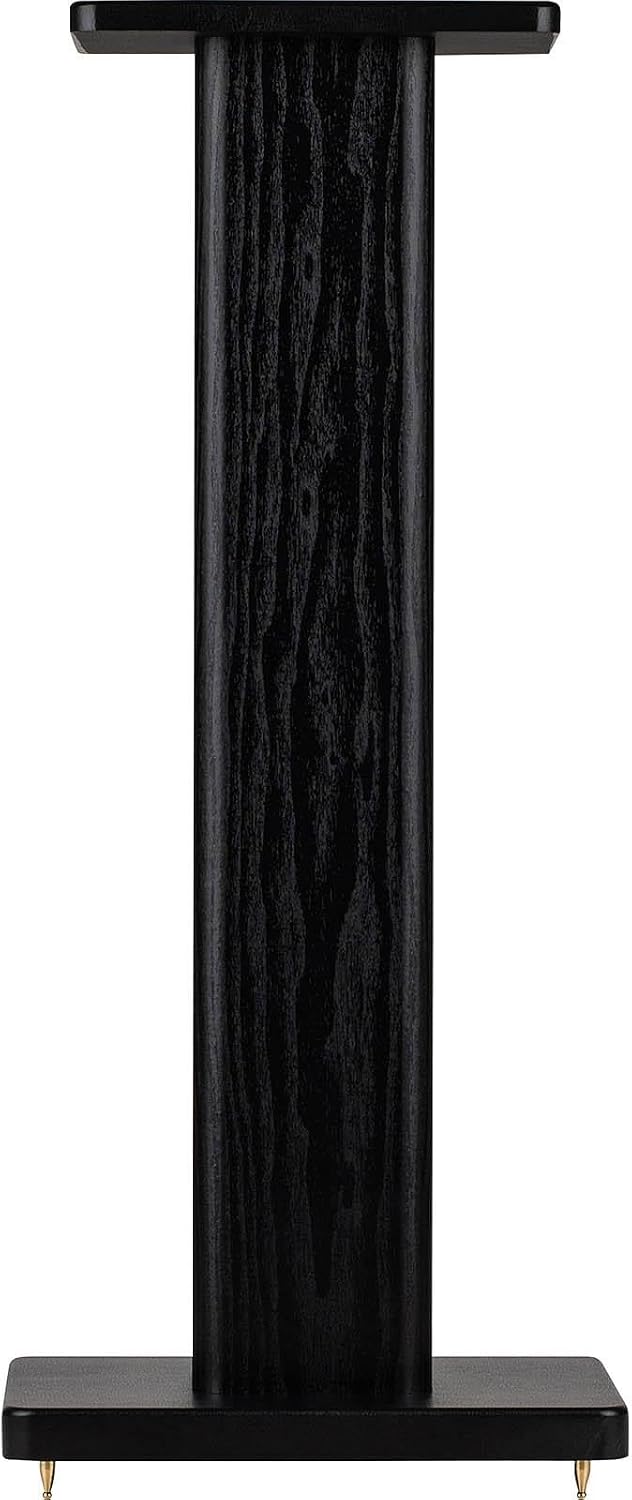 Dayton Audio Universal Wood Speaker Stand Pair (28in Black)