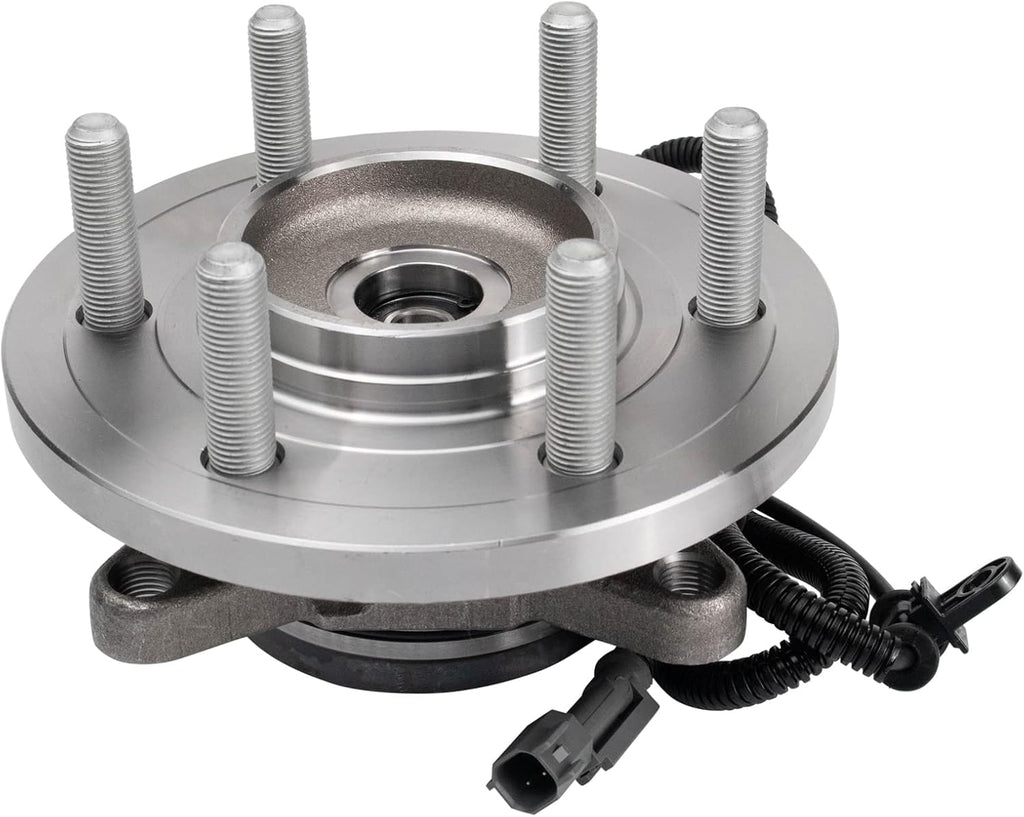 TRQ Front Left and Right Wheel Bearing and Hub Assembly Set 2 Piece Compatible with 2017-2020 Ford F-150 Raptor