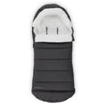 UPPAbaby CozyGanoosh Footmuff - Easily Attaches to UPPAbaby Strollers + RumbleSeat - Ultra-plush, Weather-Proof - Winter Stroller Cover - Jake (Charcoal)