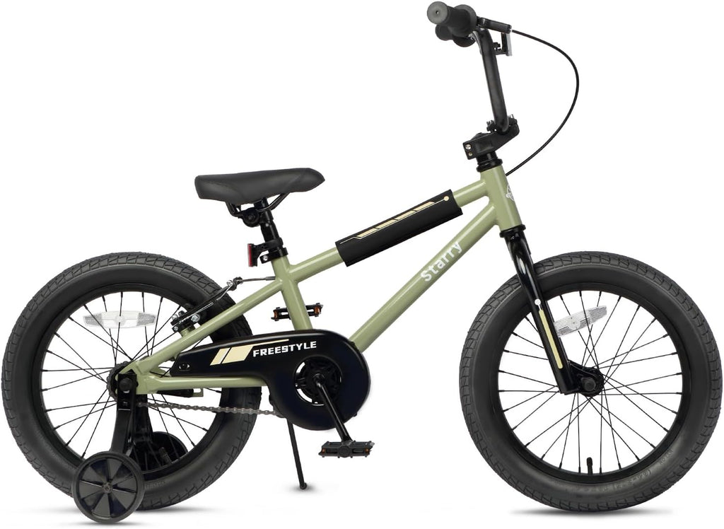 cubsala 12 14 16 18 Inch Kids Bike BMX Style Bicycle with Training Wheels Coaster Brake for 2-10 Years Old Toddlers Boys Girls Multiple Colors