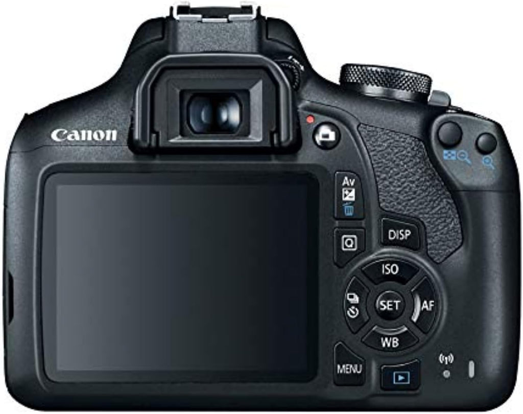 Canon EOS Rebel T7 DSLR Camera EF-S 18-55mm f/3.5-5.6 is II Lens Kit, 24.1 Megapixel CMOS (APS-C) Sensor, Full HD Videos, Built-in Wi-Fi, Beginner Photographers, Digital Camera, Black