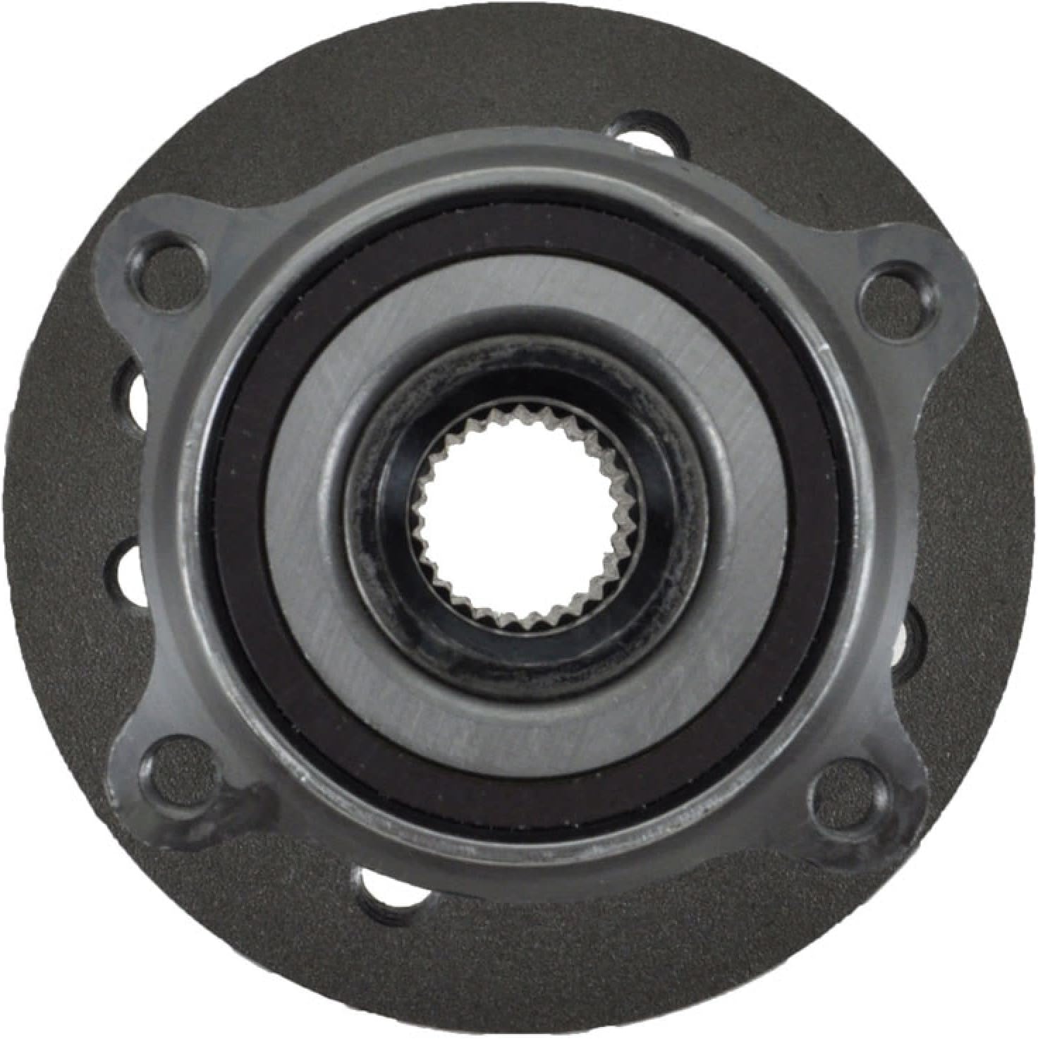 TRQ 2 Piece Front Rear Wheel Bearing & Hub Assembly Set Compatible with 2002-2006 Mini Cooper