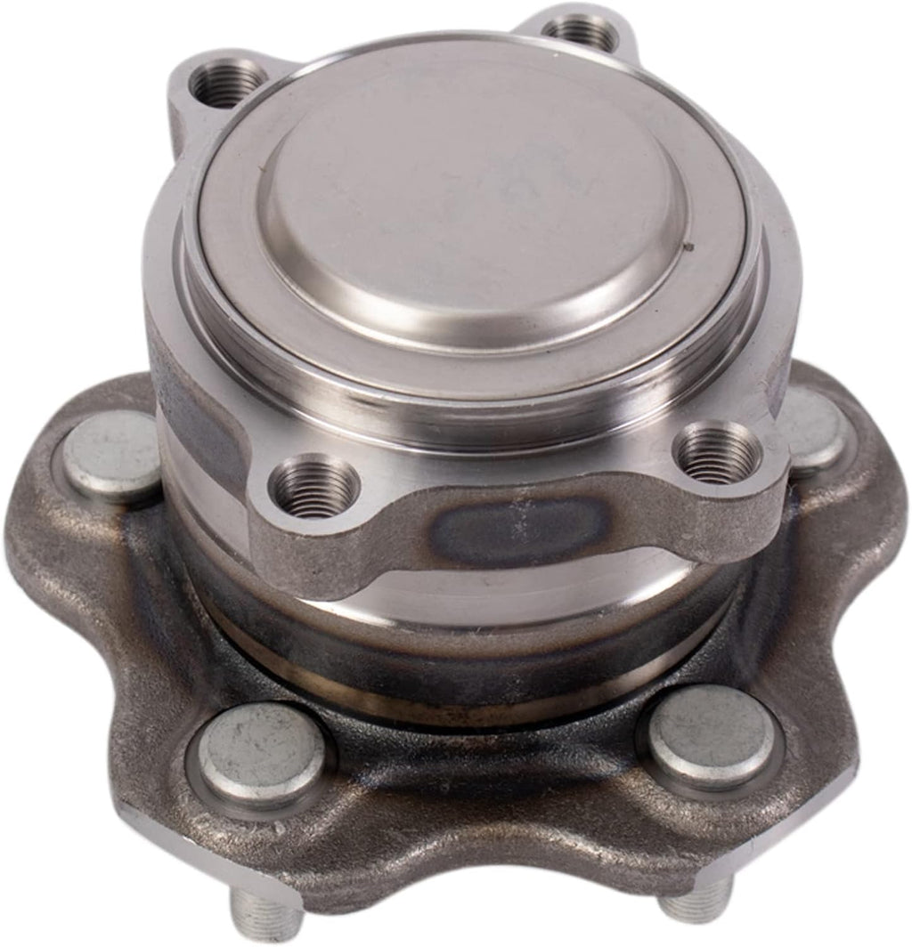 TRQ Rear Driver and Passenger Side Wheel Bearing and Hub Assembly Set 2 Piece Compatible with 2019-2023 Nissan Altima Front Wheel Drive