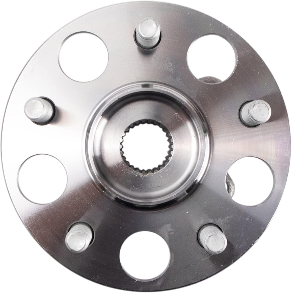 TRQ Rear Left and Right Wheel Bearing and Hub Assembly Set 2 Piece Compatible with 19-23 Toyota RAV4 All Wheel Drive 20-23 Camry All Wheel Drive 21-23 Venza 22-23 Corolla Cross All Wheel Drive