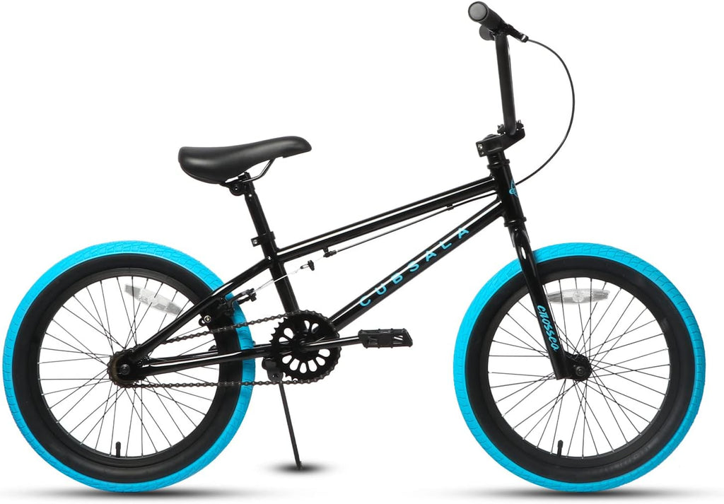 cubsala Freestyle BMX Bike, 18 20 Inch Kids Bicycle for 5-13 Years Old Kids and Beginner Level Rider, Multiple Colors