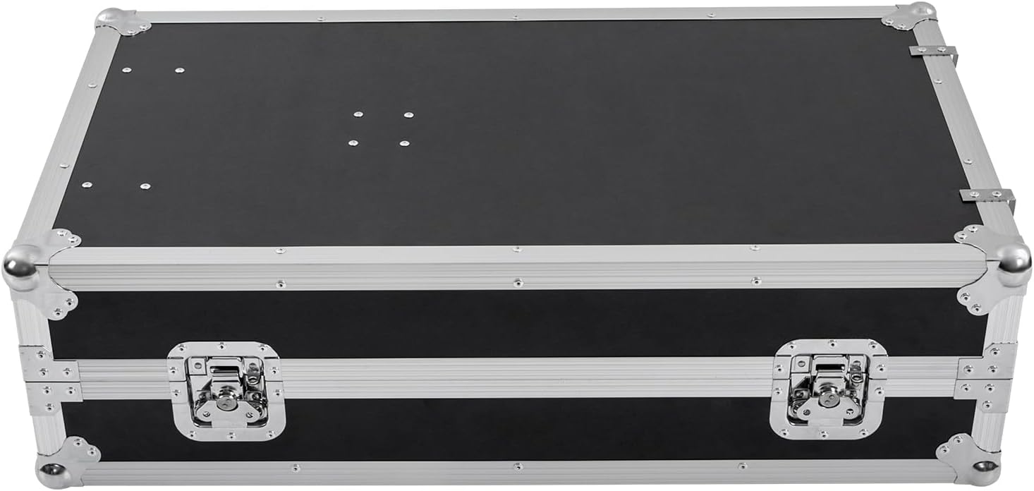 DNYSYSJ 14U PA DJ Cabinet with Wheels,14U Rack Case & Audio Studio Rack, 661lbs Load Mobile DJ Equipment Storage, Atlantic-Mitsu Style 5-Tier Media Rack
