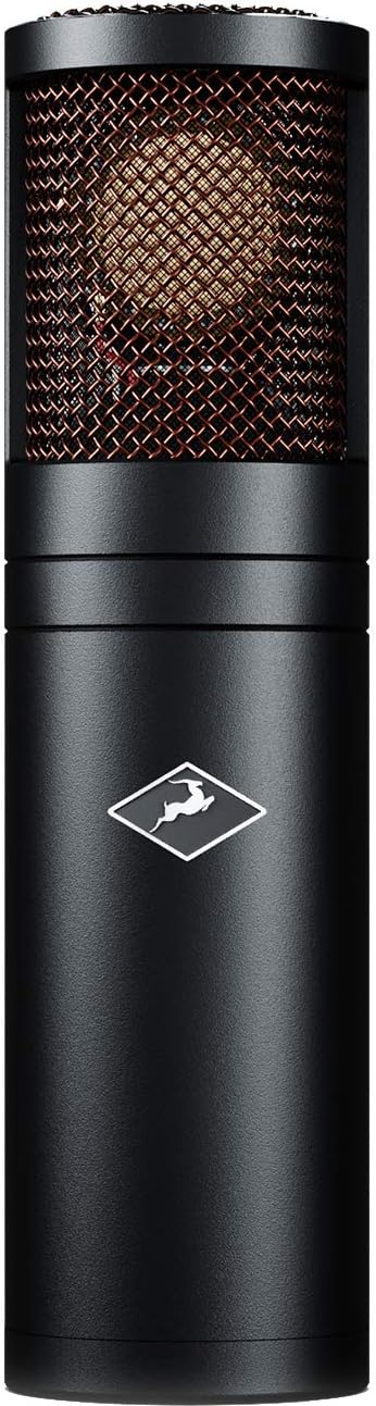 Antelope Audio Edge Go Large Diaphragm Condenser USB C Microphone for PC, Computer & Desktop — Studio Mic for Audio Voice, Music Recording, Live Streaming & Podcasting — Black Mic w/ 18 Vintage Models
