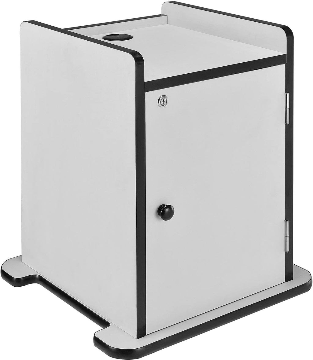 Global Industrial Locking Cabinet for Overhead Projector Presentation Cart