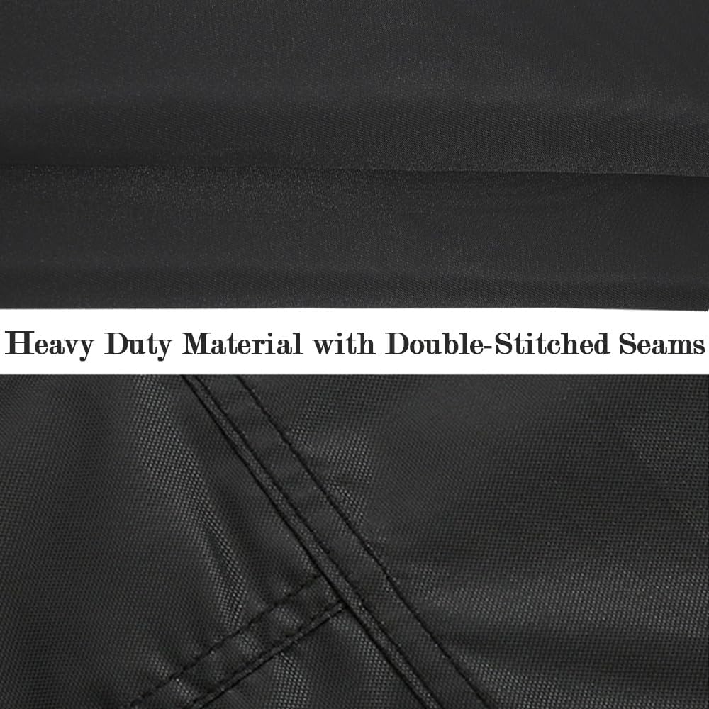 Stone Patio Grill Island Cover Waterproof 132 Inch Outdoor Kitchen Island BBQ Grill Cover for Heavy Duty Stainless Steel Outdoor Kitchen Set