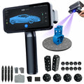 EinScan Rigil Wireless 3D Scanner with Turntable, HD Scan, Hybrid Laser & VCSEL Infrared, 0.05mm Resolution, 0.04mm Accuracy, 50 Laser Line, Reverse Engineering, Manufacturing, Art and Design