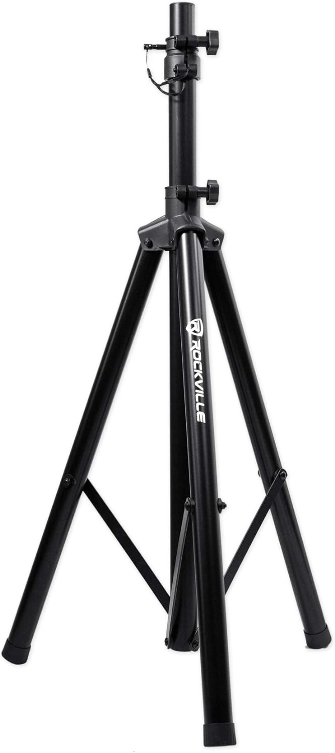 Rockville Recording Studio Bundle: Rockshield 3 Mic Isolation Shield W/Sound Dampening Foam, Rcm Pro Condenser Microphone, Pro-M50 Headphones, Rves05 Tripod Stand, 4-Items