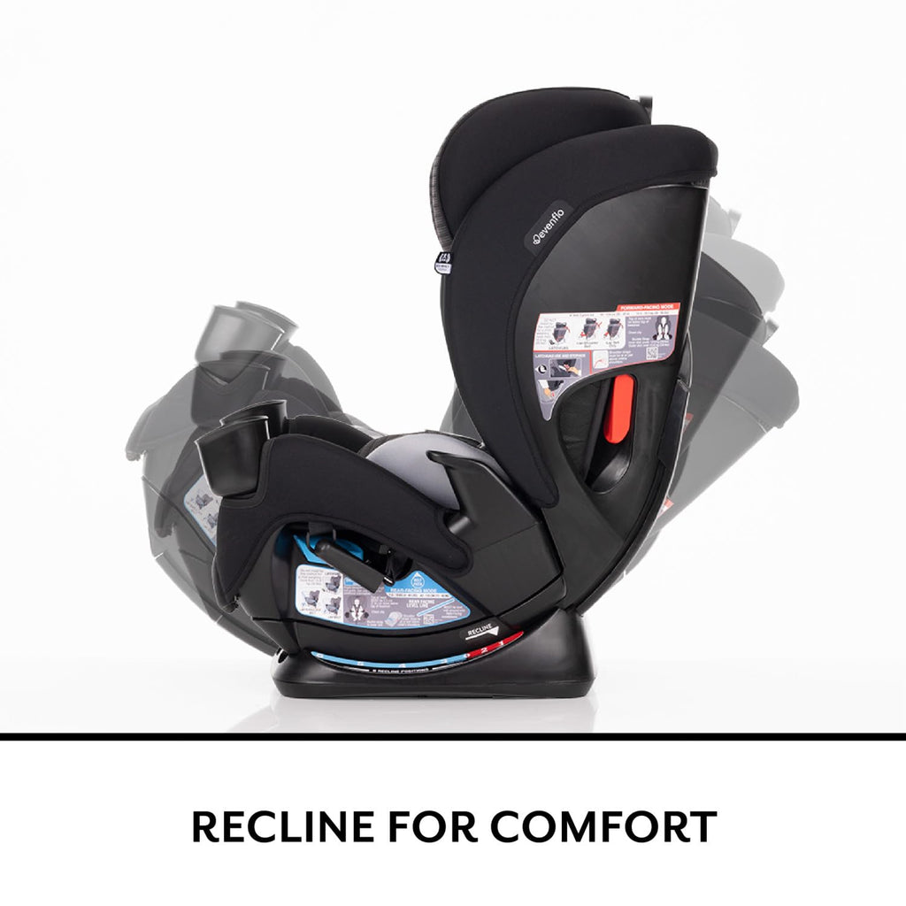 Evenflo All4Stages Slim 4-in-1 Convertible Car Seat (Sanibel Pink)