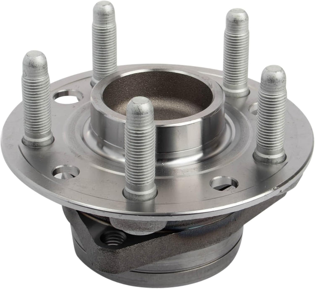 TRQ 2 Piece Front Wheel Bearing & Hub Assembly Set Compatible with 2014-2016 Cadillac CTS