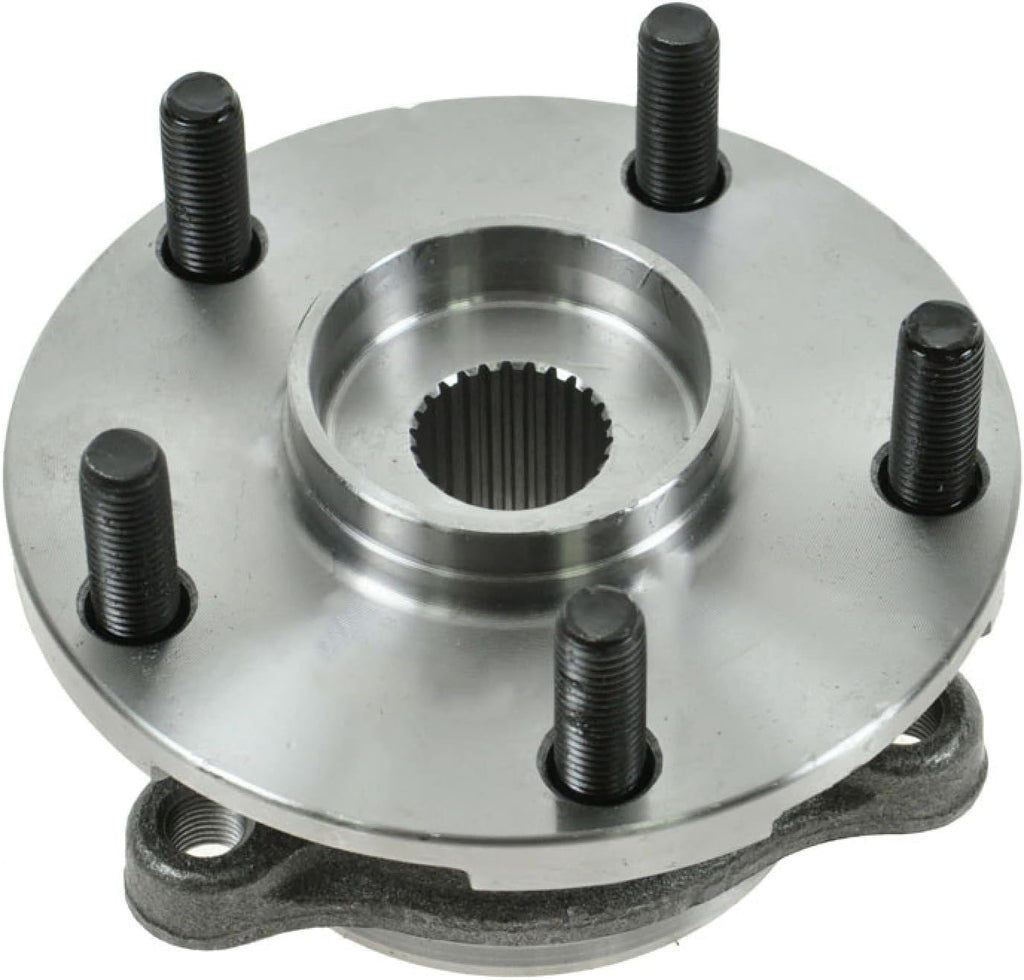 TRQ 2 Piece Wheel Bearing & Hub Assembly Set Compatible with 2012-2017 Toyota Prius V