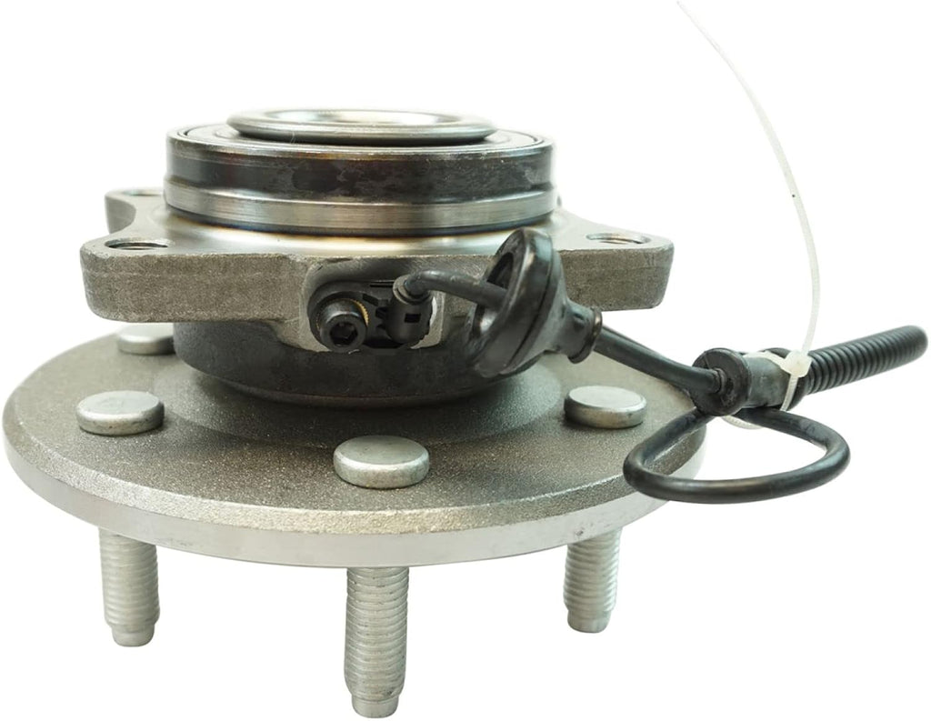 TRQ 2 Piece Rear Wheel Bearing & Hub Assembly Set Compatible with 2011-2014 Ford Expedition Lincoln Navigator