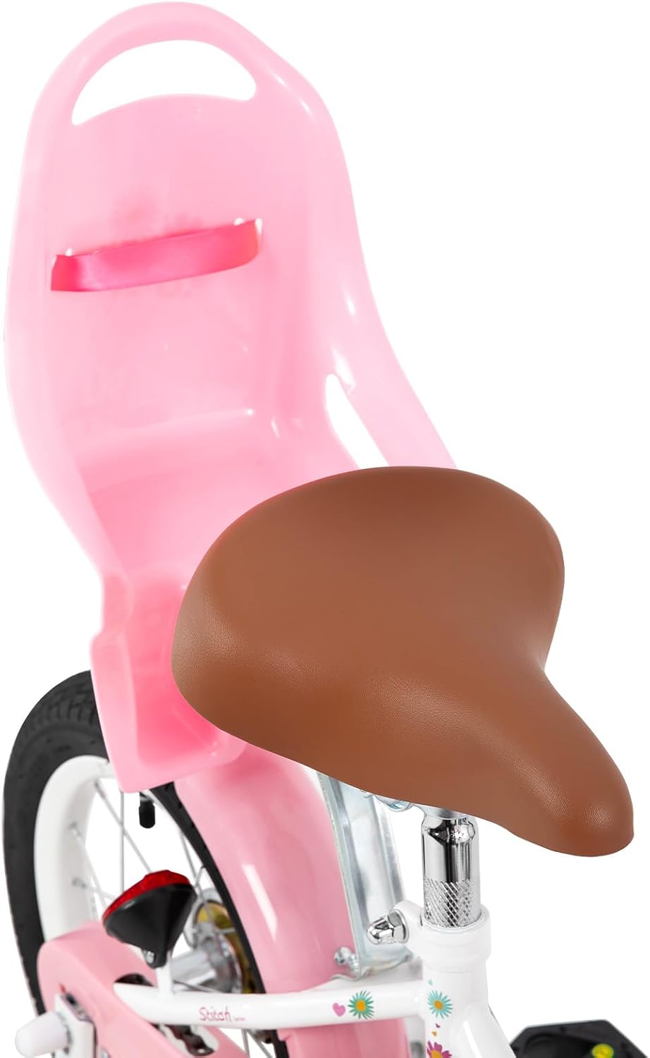 JOYSTAR Little Daisy Kids Bike for Girls Boys Ages 2-7 Years, 12 14 16 Inch Girls Bikes with Doll Bike Seat & Streamers, Boys Bike with Flag & Number Plate, Multiple Colors