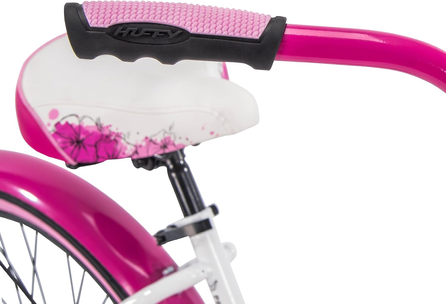 Huffy Cruiser Bike, Fairmont or Woodhaven Model, 20/24/26 Inch Sizes, Perfect for Casual Rides, Ergonomic Design, Rear Rack and Basket on Woodhaven Model, Simple Coaster Brakes, Multiple Color Options