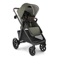 Mompush Ultimate 3 Baby Stroller, Premium Convertible Full-Size Stroller for Toddler to 50 lbs – 11.8' All-Terrain Wheels; Four-Wheel Suspension; Reversible Extendable Seat; One-Second Fold