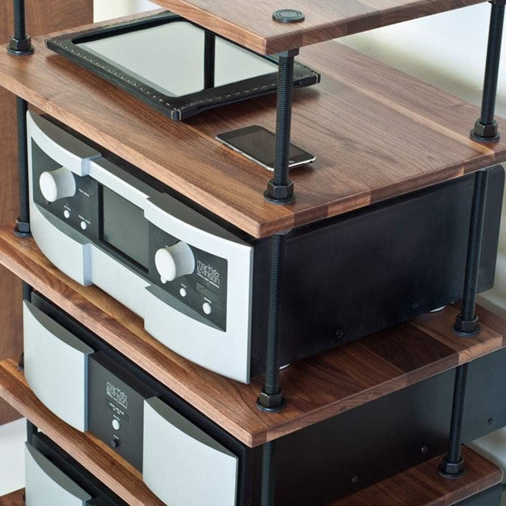 Salamander Designs A3/B Archetype Audio/Video Shelf, 3.0 - Black
