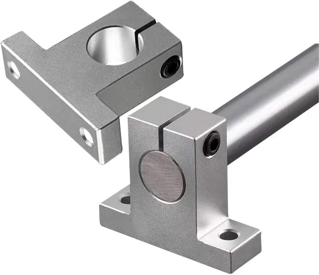 1pc SK8 SK10 SK12 SK13 SK16 SK20 SK30 SH8A 8mm Linear Ball Bearing Rail Shaft Side Blocks Support XYZ Table 3D Printer Part(Sk50mm)