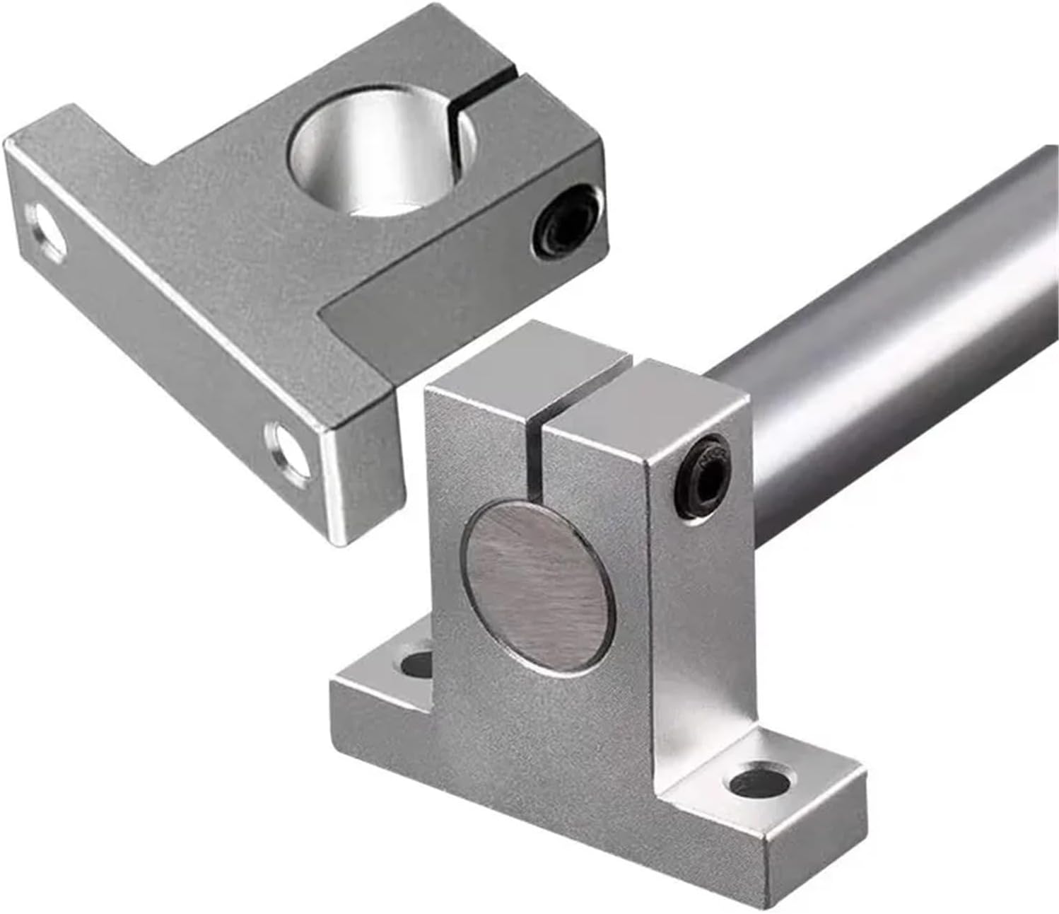 1pc SK8 SK10 SK12 SK13 SK16 SK20 SK30 SH8A 8mm Linear Ball Bearing Rail Shaft Side Blocks Support XYZ Table 3D Printer Part(Sk50mm)