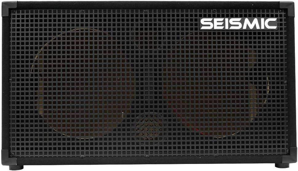 Seismic Audio - Empty 212 Guitar Speaker Cabinet - 2x12 PA/DJ PRO Audio - Loaded with Everything but Speakers. Includes Grill, Wire, Jack Plates, Handles, etc.