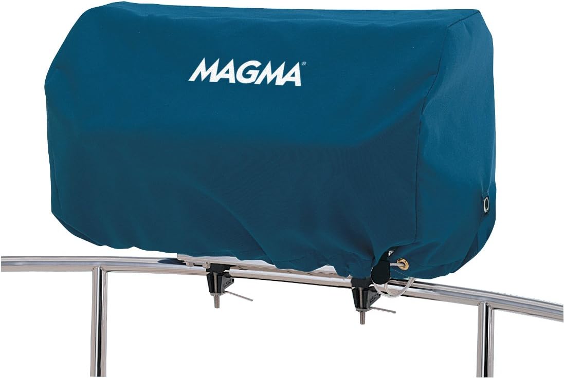 Magma A10-1290CN Rectangular Grill Cover | 12'x24' Protective Cover for Magma Grills | Weather-Resistant Boat & RV Grill Cover | Captain's Navy