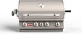 Bull Outdoor Products Premium Outdoor Kitchen Bundle – Angus 75,000 BTU Built-In Grill Head, Double Drawer with Reveal, 38' Double Doors, Single Side Burner, 304 Stainless Steel – LP
