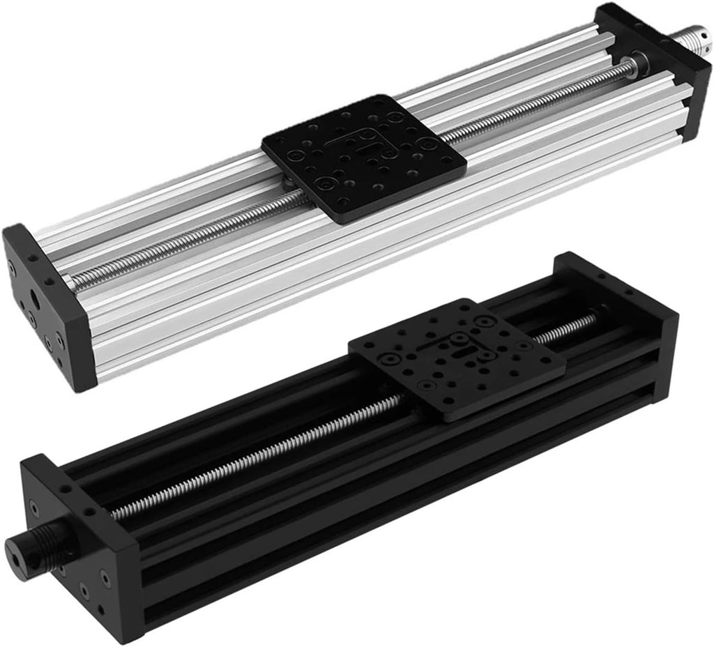 CNC 3D Printer Linear Rail Z-axis Lead T8 Screw C-Beam Sliding Table Actuator Kit Linear Guides Support Step Servo Motor Tool(40mm Stroke)