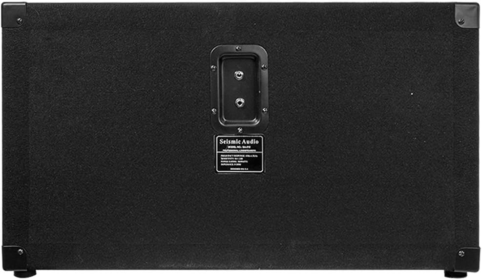 Seismic Audio - 212 GUITAR SPEAKER CABINET - 2x12 200 Watts PA/DJ PRO AUDIO