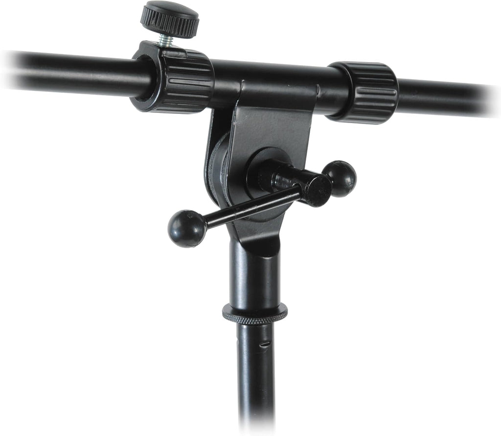 Rode PodMic Cardioid Dynamic Broadcast Microphone with On-Stage Stands MS7701B Tripod Mic Stand and XLR Cable
