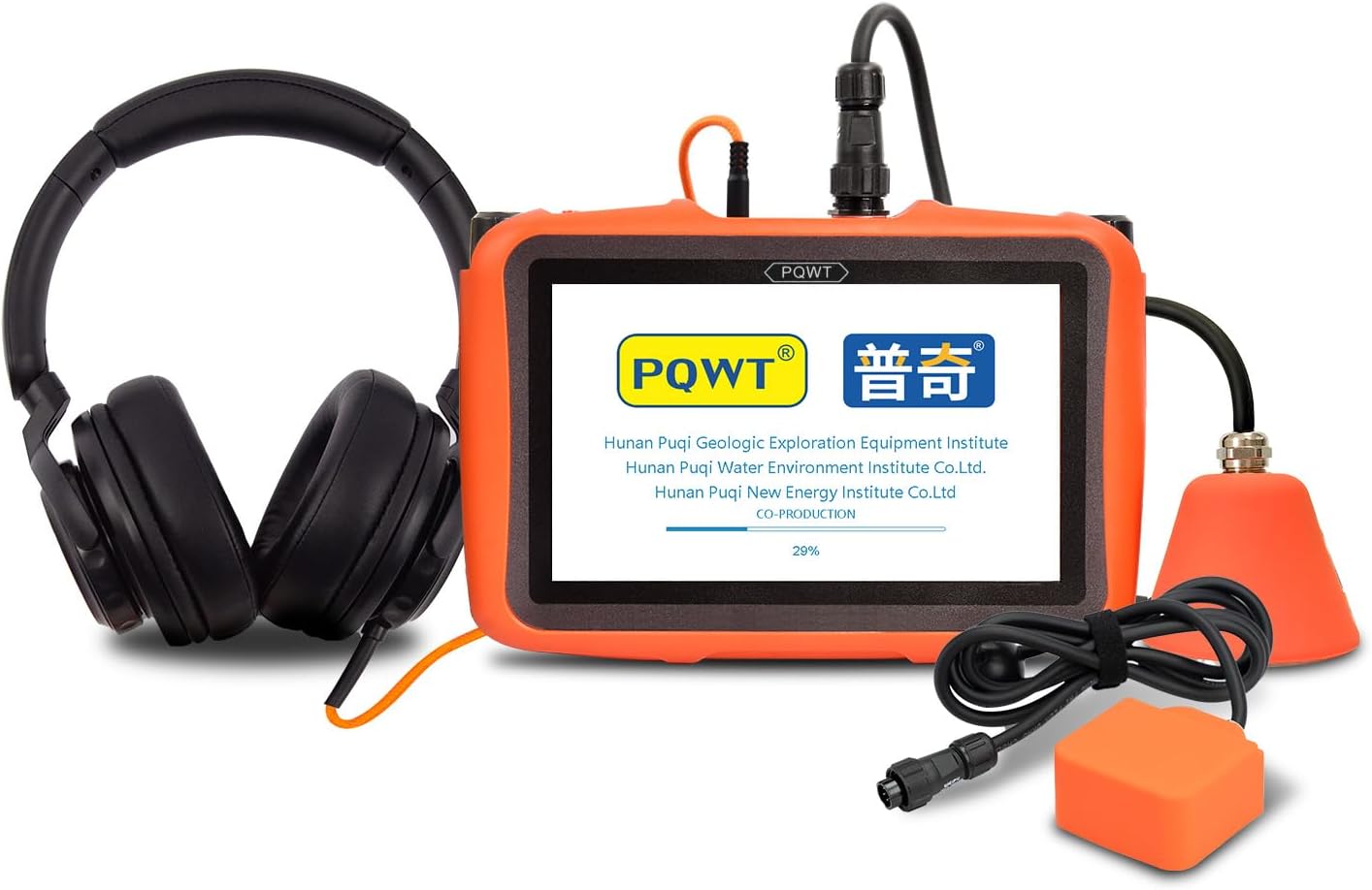 Underground Water Leak Detector for Home Wall & Ground 0.5m Depth High Precision Water Leak Detector Tool with Professional Headphones Carry Case -L50
