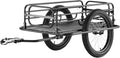 VEVOR Bike Cargo Trailer, 70/275 lbs Load Capacity, Foldable Compact Storage & Quick Release with Universal Hitch, 20' Wheels, Fits Most Bike Wheels, Carbon Steel Frame, Heavy-Duty Bicycle Wagon Cart