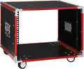 8U Open Frame Server Rack with Casters, Stereo Studio Rack，Network Cabinet Rack Shelf, Rolling Network Rack for Computer/AV/Data/IT Equipment (Size : 8U-49.5X52.5CM)