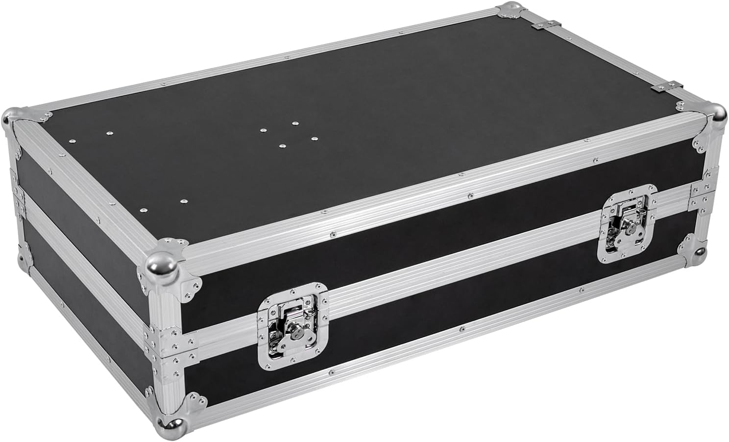 14U Mobile PA DJ Rack/Road Case, Network & Stereo Rack with DJ Mixer Tops, Heavy-Duty 2-Tier Studio Equipment Cabinet with 4 Wheels, Amplifier Mixer Storage Stand for Live Sound, KTV, Home Theater