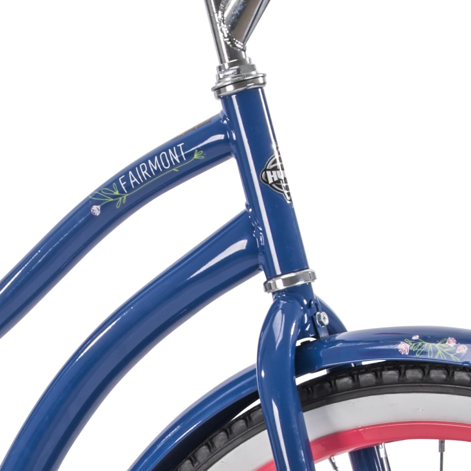 Huffy Cruiser Bike, Fairmont or Woodhaven Model, 20/24/26 Inch Sizes, Perfect for Casual Rides, Ergonomic Design, Rear Rack and Basket on Woodhaven Model, Simple Coaster Brakes, Multiple Color Options