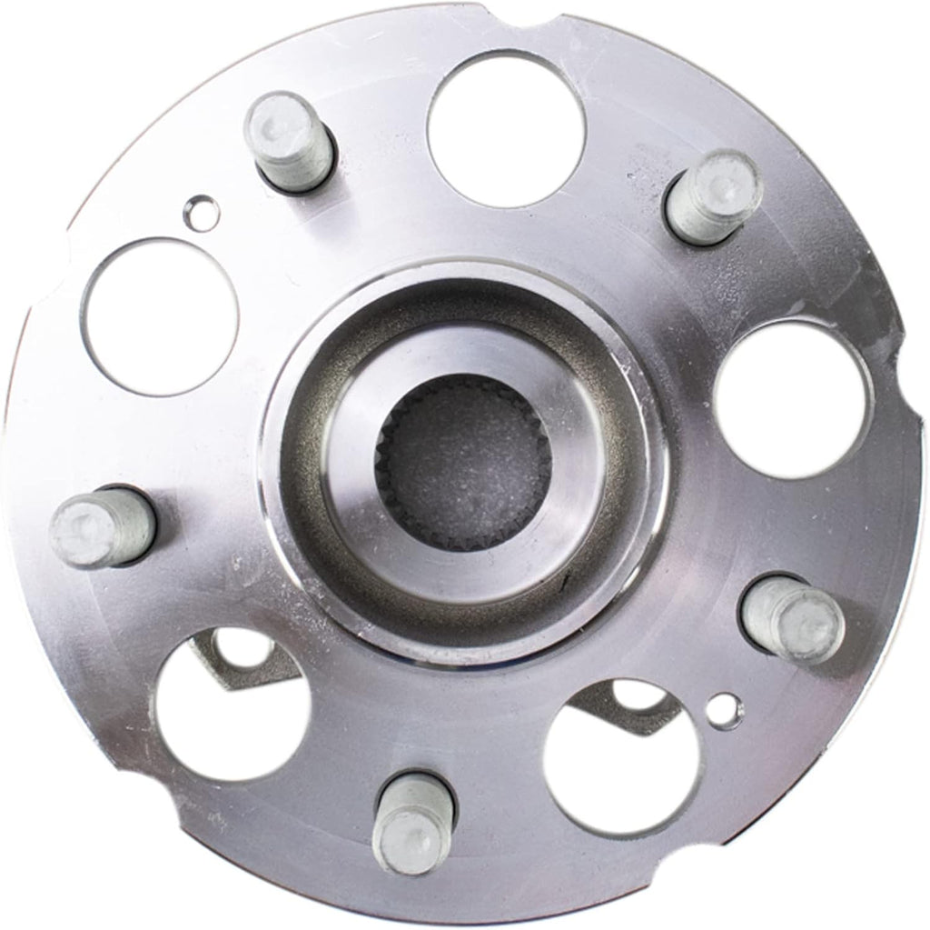 TRQ Rear Left and Right Wheel Bearing and Hub Assembly Set 2 Piece Compatible with 2015-2020 Acura TLX SH-AWD