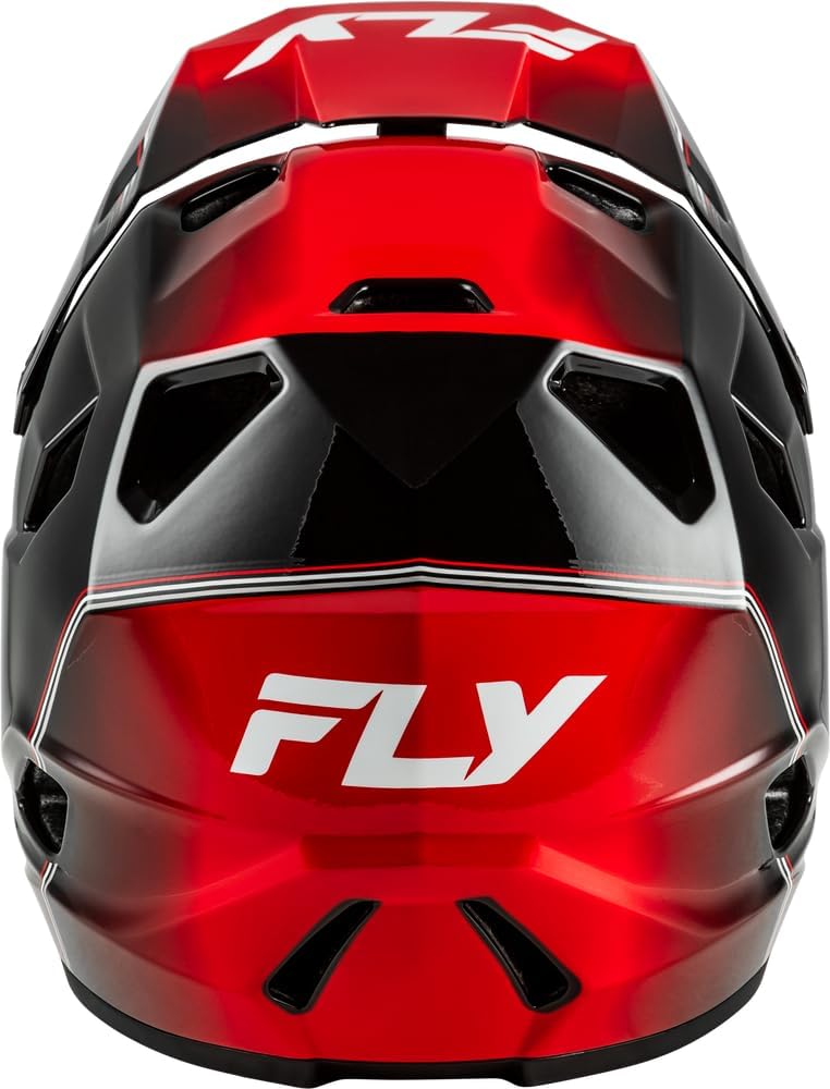 Fly Racing Rayce Full-Face Mountain Bike/BMX Helmet – ASTM F1952 DH Certified, CPSC 1203, CE EN1078, Poly-Alloy Shell, TFV Ventilation, Removable Liner