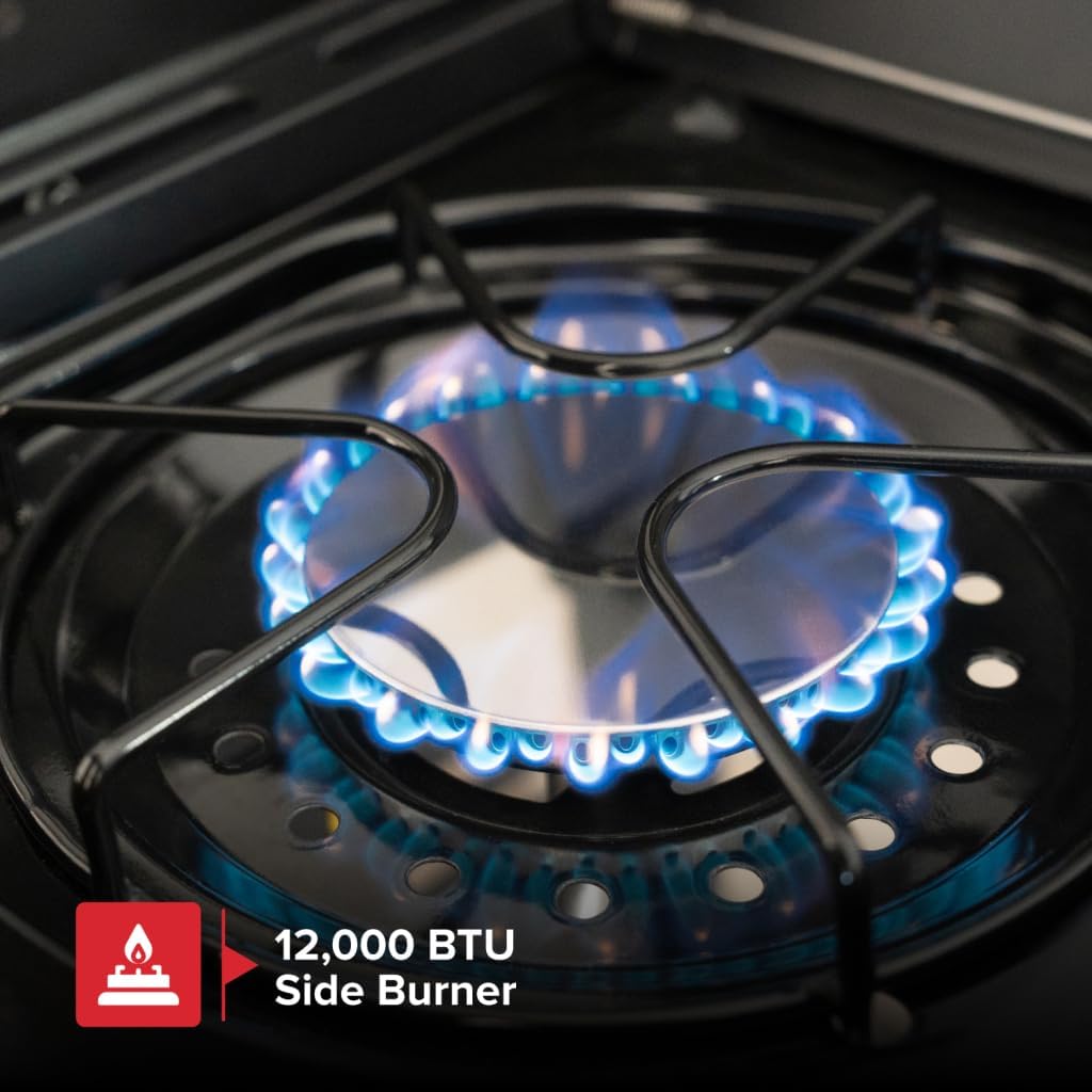 Nexgrill 5-Burner Gas Grill with Side Burner, 67,000 BTUs, 618 SQ. In. Cooking Area, Propane BBQ Grill with Stainless Steel Panel for Outdoor Cooking, Patios, and More - 720-1142
