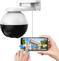 EZVIZ Outdoor Auto-Tracking Camera, 3K, 12 Pre-Set dots Tracking,360° Visual Coverage, Waterproof, Color Night Vision, AI-Powered Person and Vehicle Detection,Two-Way Talk| C8W Pro 3K (6mm)