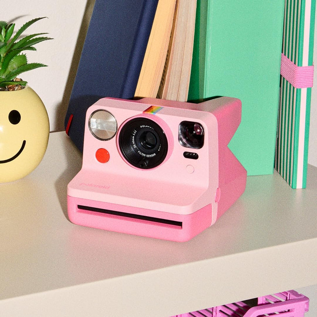 Polaroid Now 3rd Generation I-Type Instant Film Camera - Pink - Camera Only No Film (9197)